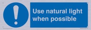 MV10470: Use natural light when possible