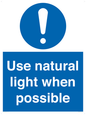 MV10470: Use natural light when possible