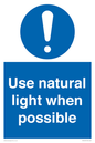 MV10470: Use natural light when possible