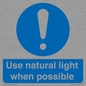 MV10470: Use natural light when possible