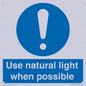 MV10470: Use natural light when possible