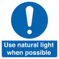 MV10470: Use natural light when possible