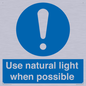 MV10470: Use natural light when possible