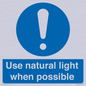 MV10470: Use natural light when possible