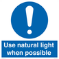 MV10470: Use natural light when possible