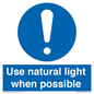 MV10470: Use natural light when possible