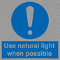 MV10470: Use natural light when possible