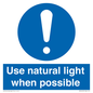 MV10470: Use natural light when possible