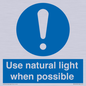 MV10470: Use natural light when possible