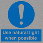 MV10470: Use natural light when possible