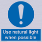 MV10470: Use natural light when possible