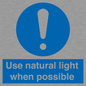 MV10470: Use natural light when possible