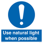 MV10470: Use natural light when possible
