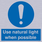 MV10470: Use natural light when possible