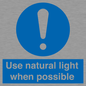 MV10470: Use natural light when possible