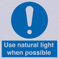 MV10470: Use natural light when possible