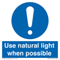 MV10470: Use natural light when possible