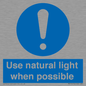MV10470: Use natural light when possible