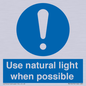 MV10470: Use natural light when possible