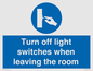 MV10476: Turn off light switches when leaving the room