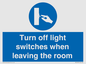 MV10476: Turn off light switches when leaving the room