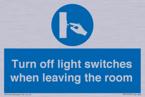 MV10476: Turn off light switches when leaving the room