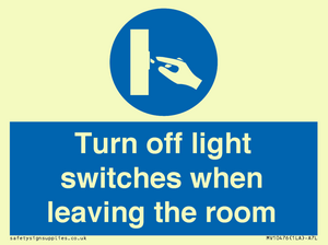 MV10476: Turn off light switches when leaving the room