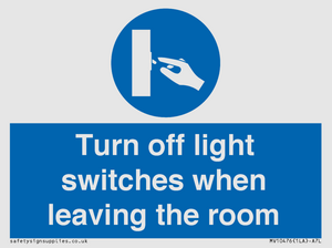 MV10476: Turn off light switches when leaving the room