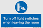 MV10476: Turn off light switches when leaving the room