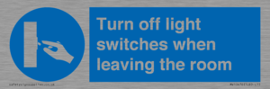 MV10476: Turn off light switches when leaving the room