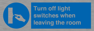 MV10476: Turn off light switches when leaving the room