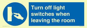 MV10476: Turn off light switches when leaving the room