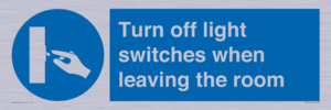 MV10476: Turn off light switches when leaving the room