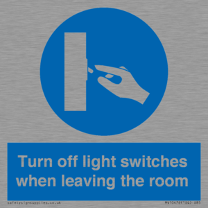 MV10476: Turn off light switches when leaving the room