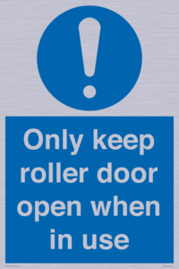 MV10478: Only keep roller door open when in use