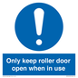 MV10478: Only keep roller door open when in use