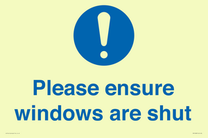 MV10488: Please ensure windows are shut