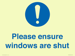 MV10488: Please ensure windows are shut