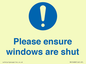 MV10488: Please ensure windows are shut