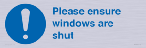 MV10488: Please ensure windows are shut