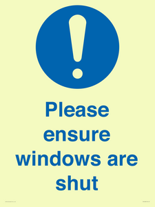 MV10488: Please ensure windows are shut