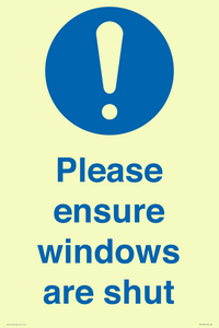 MV10488: Please ensure windows are shut