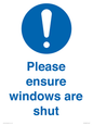 MV10488: Please ensure windows are shut