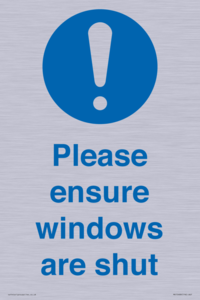 MV10488: Please ensure windows are shut