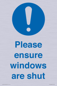 MV10488: Please ensure windows are shut