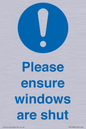 MV10488: Please ensure windows are shut