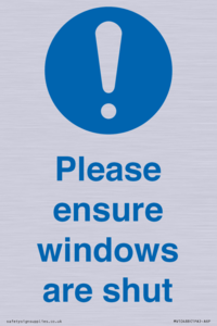MV10488: Please ensure windows are shut
