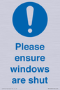 MV10488: Please ensure windows are shut