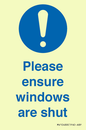 MV10488: Please ensure windows are shut
