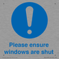 MV10488: Please ensure windows are shut